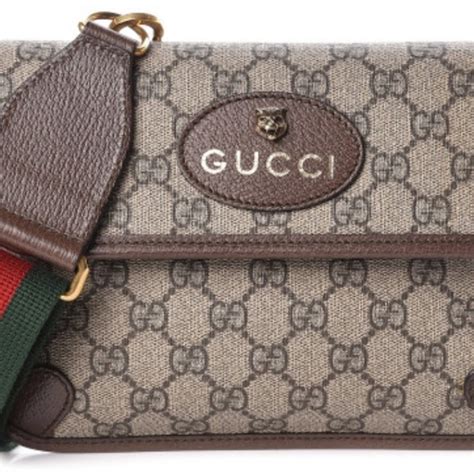 gucci three-piece totem bag set|GUCCI GG Supreme Calfskin Web Totem Three Piece Shoulder .